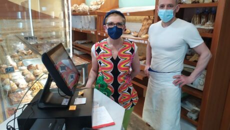 Horno pastelería Honduras - TPV táctil con balanza conectada