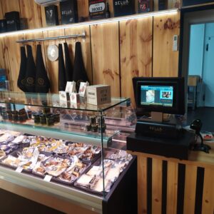 Beluá Gourmet - TPV Táctil con pantalla trasera y software de Balanzas Marques